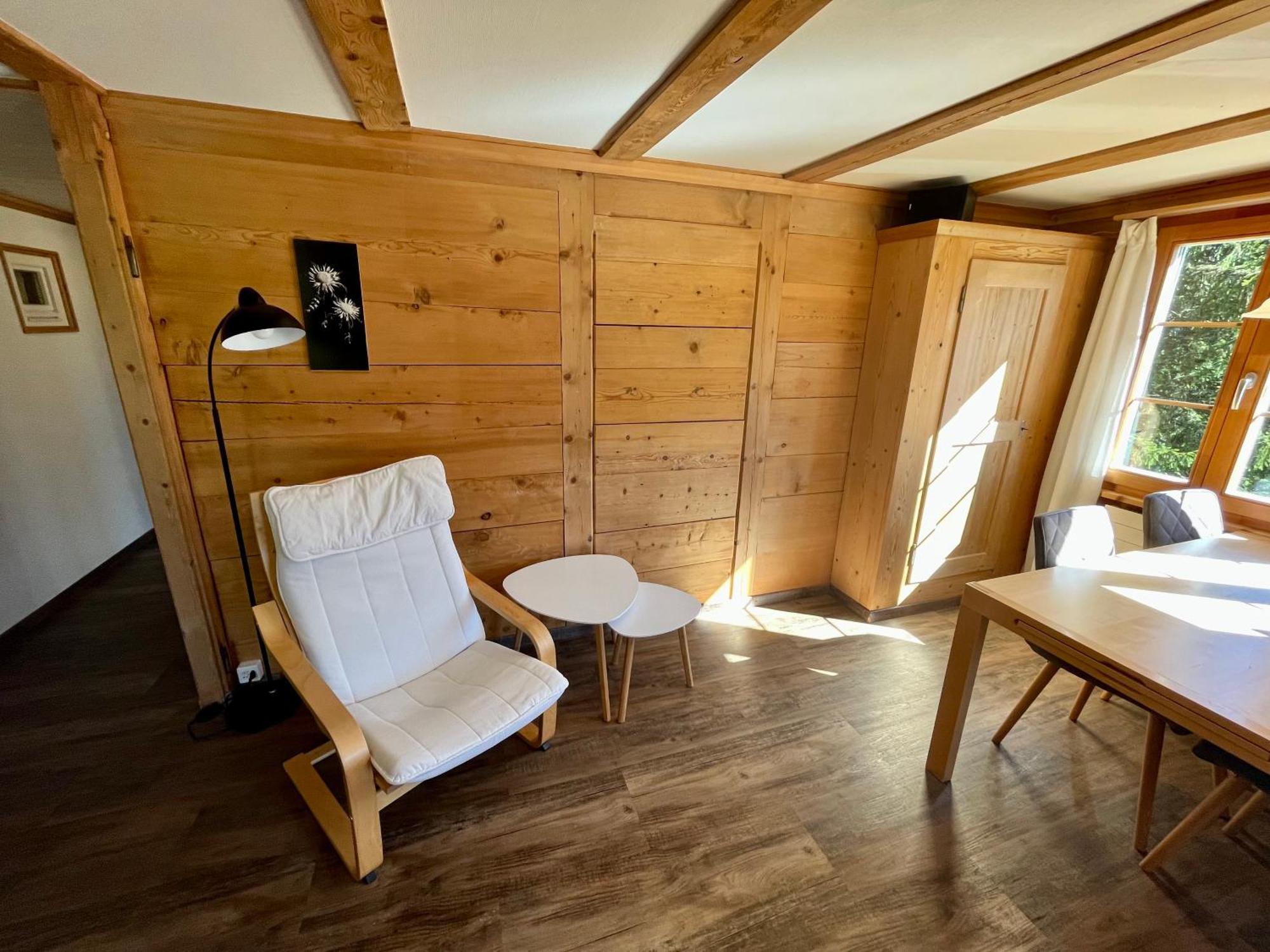 Chalet Sonnenheim Mit Atemberaubender Aussicht Adelboden Luaran gambar